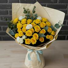 Букет цветов из:  Розы #REPLACE_PRED# Первомайском Республика Крым