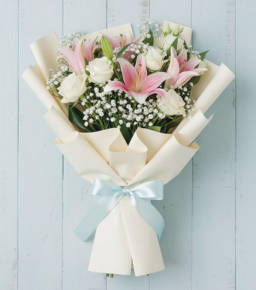 Букет цветов из: Лилии в Первомайском Республика Крым