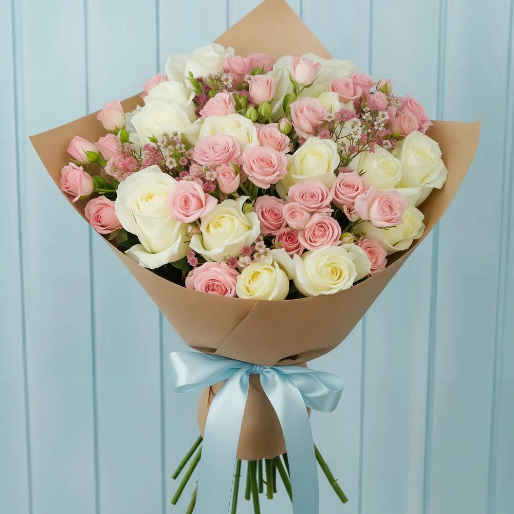 Букет цветов из: Розы в Первомайском Республика Крым