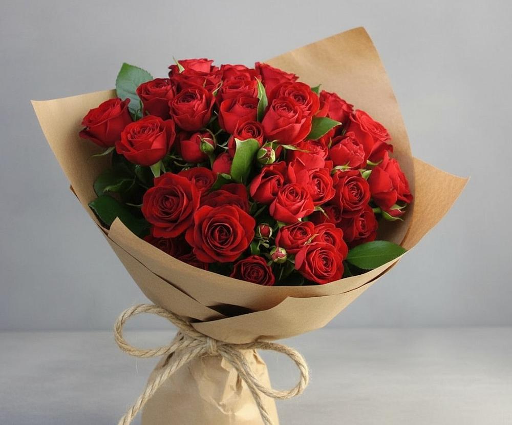 Букет Любовный роман в Первомайском Республика Крым