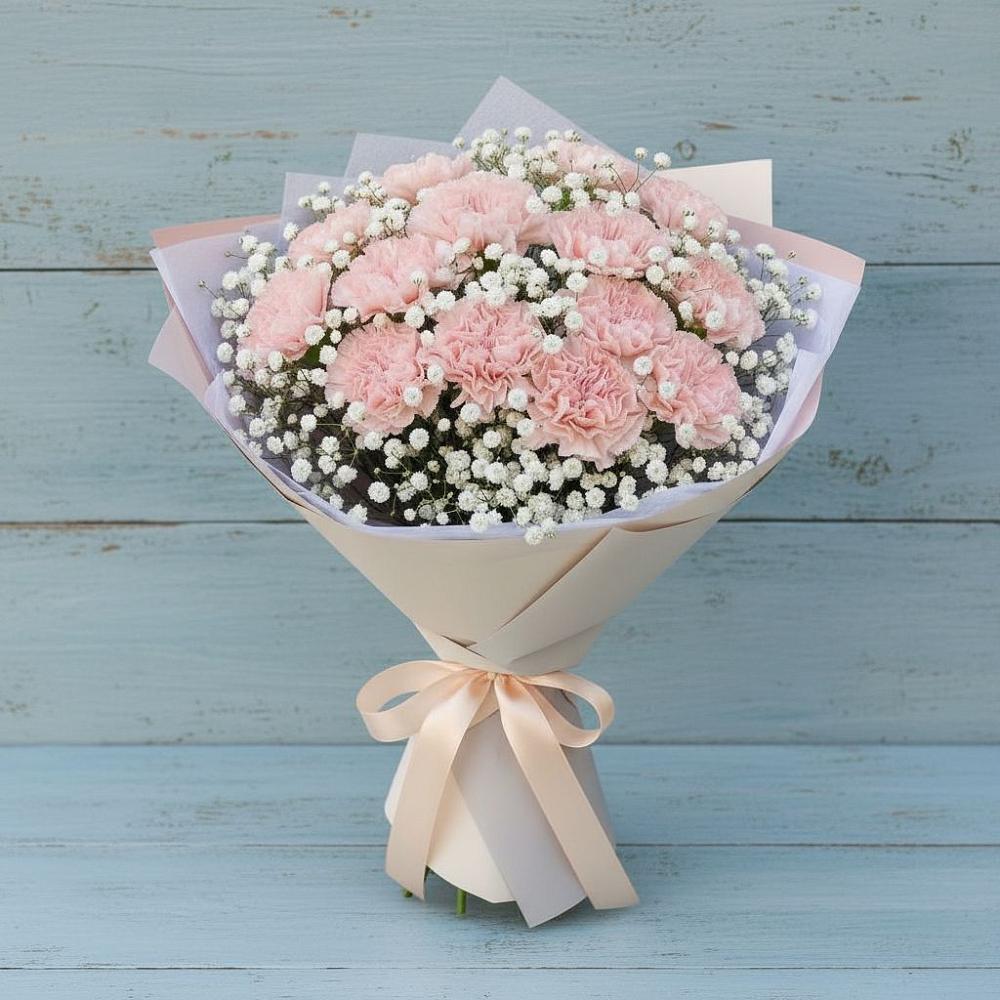 Букет цветов из: Гвоздики в Первомайском Республика Крым