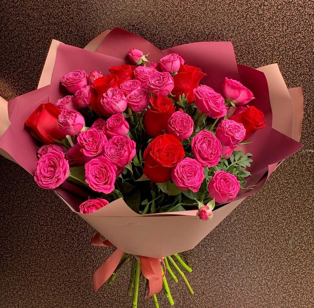 Букет В объятьях нежности в Первомайском Республика Крым