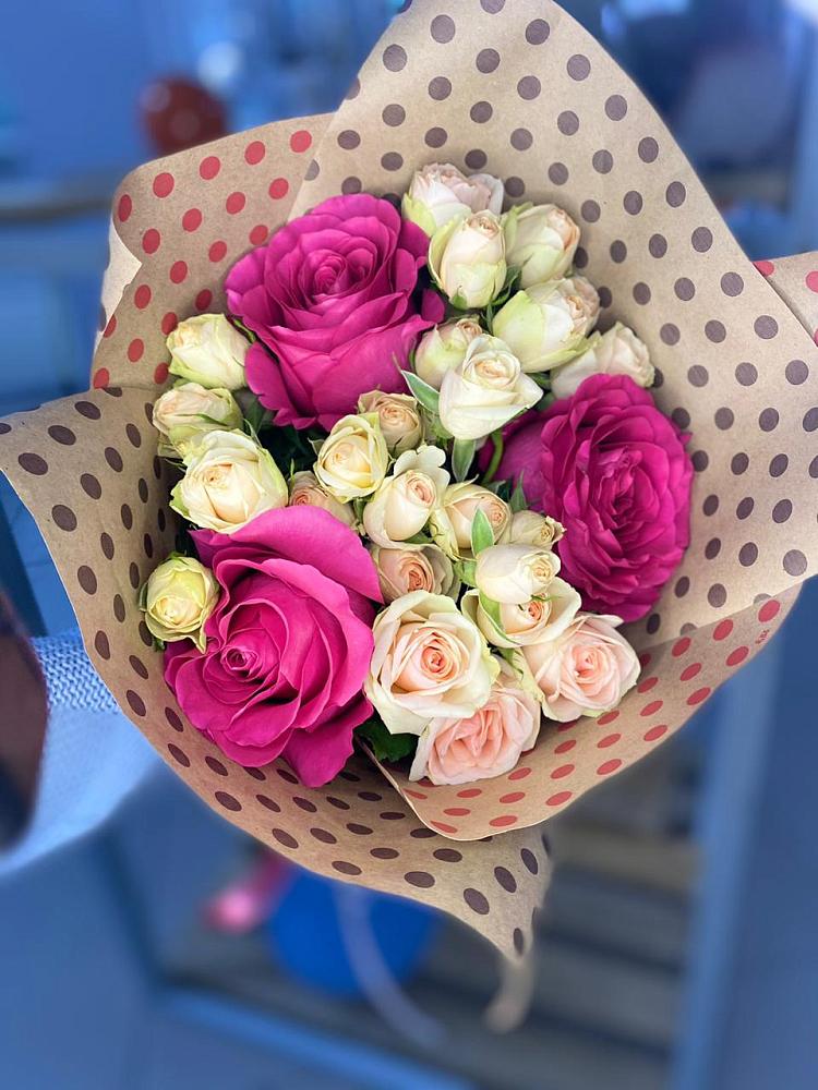 Букет цветов из: Розы в Первомайском Республика Крым