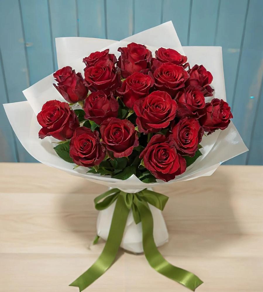 Букет Красные розы в Первомайском Республика Крым