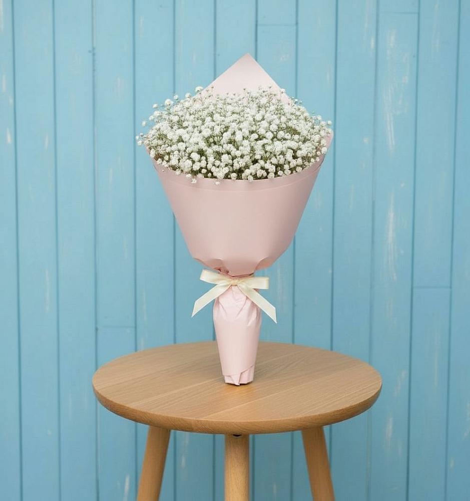 Букет цветов из: Гипсофила в Первомайском Республика Крым