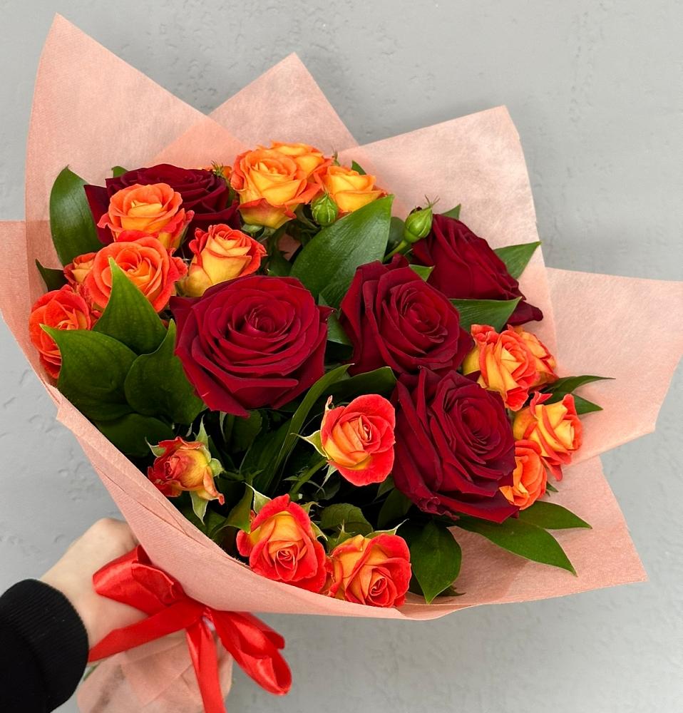 Букет Любовь и восторг в Первомайском Республика Крым