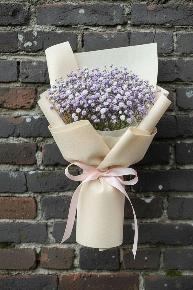 Букет цветов из: Гипсофила в Первомайском Республика Крым