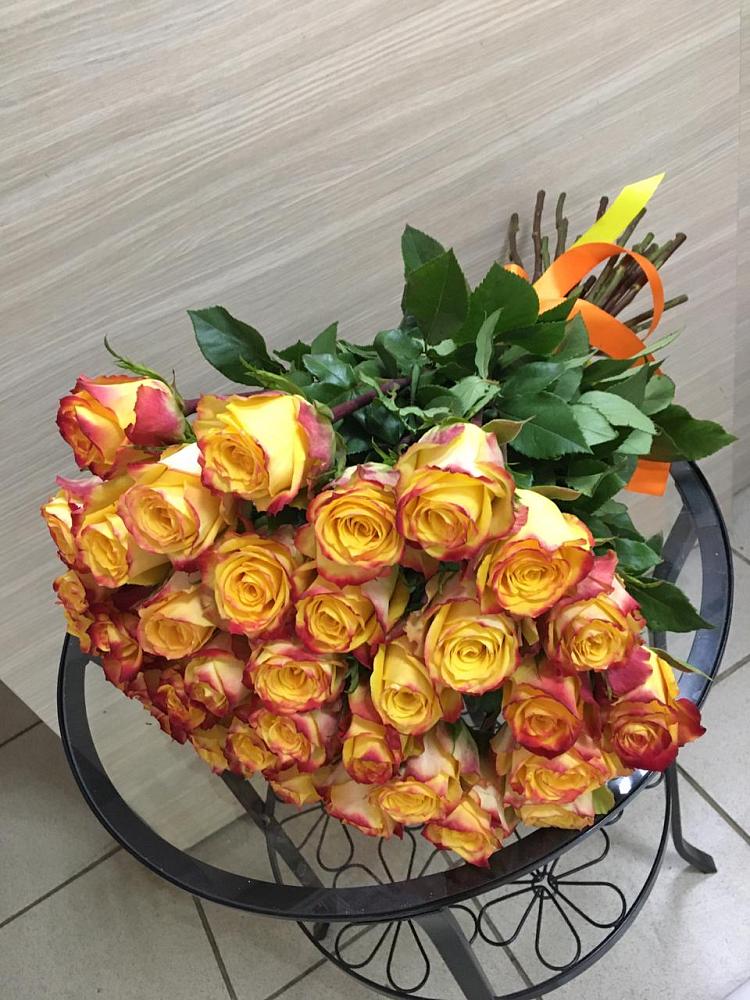 Букет Желтые розы в Первомайском Республика Крым