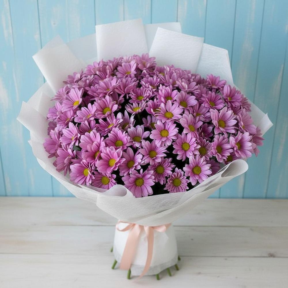 Букет цветов из: Хризантемы в Первомайском Республика Крым