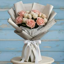 Букет цветов из:  Розы #REPLACE_PRED# Первомайском Республика Крым