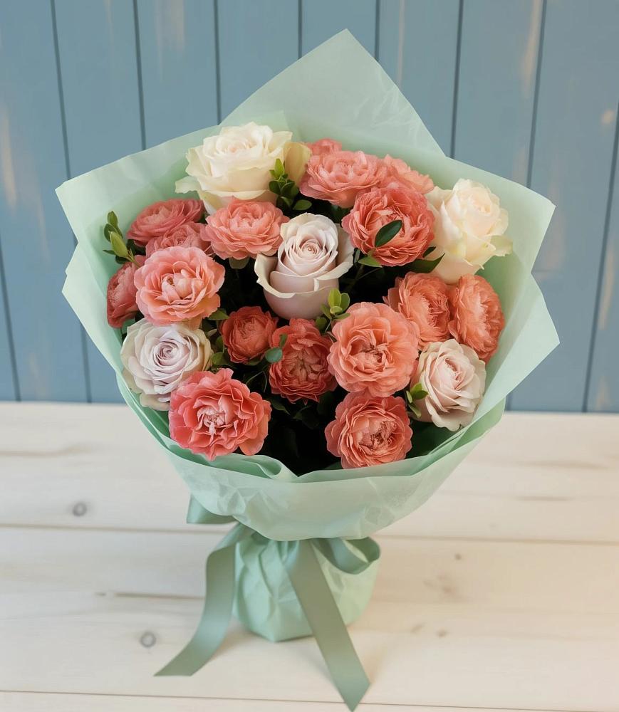 Букет цветов из: Розы в Первомайском Республика Крым