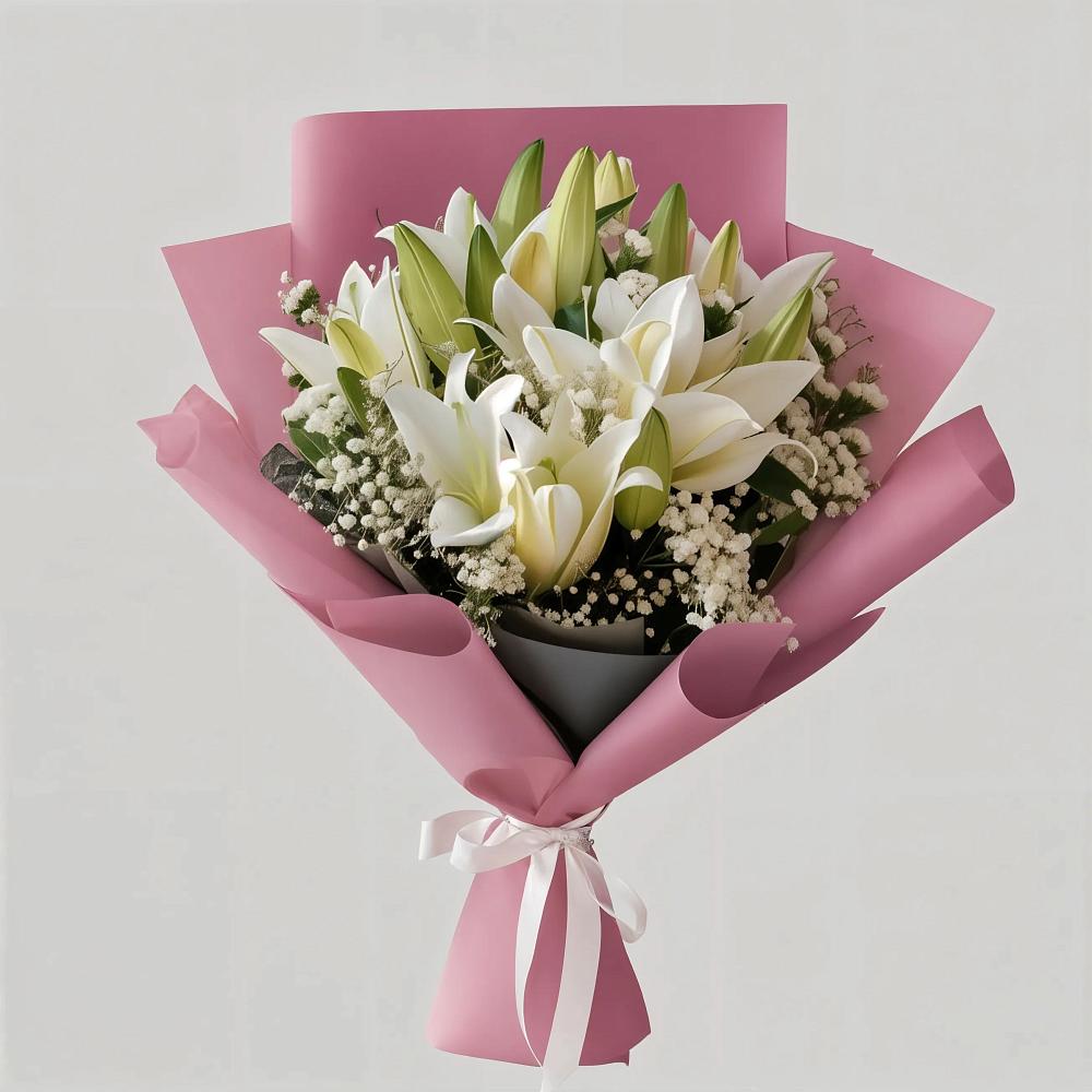 Букет цветов из: Лилии в Первомайском Республика Крым