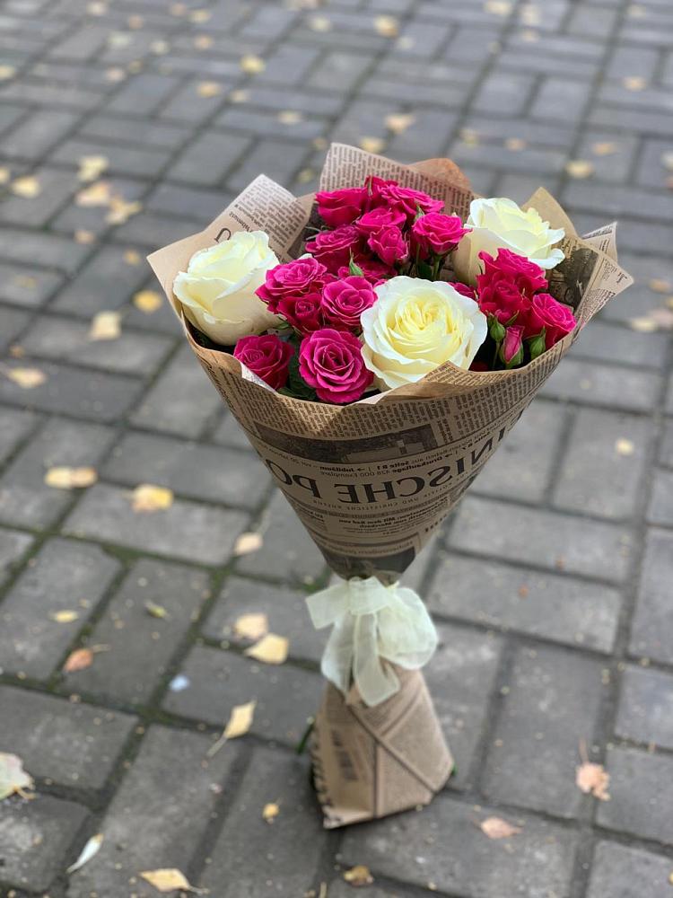 Букет цветов из: Розы в Первомайском Республика Крым