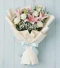 Букет цветов из:  Лилии в Первомайском Республика Крым