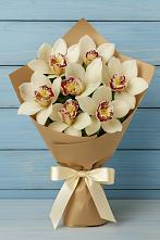 Букет цветов из:  Орхидеи и Розы в Первомайском Республика Крым